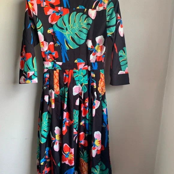 Dida Bole tropical print beaded dress - Picture 12 of 16